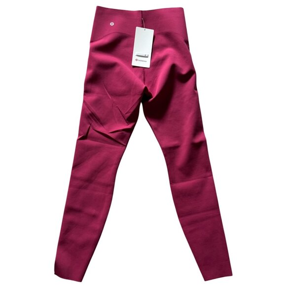 Lululemon Glow Up HR Tight 28" Size 8 In Magenta Smoke W5GI3S in MGTS NWT - Picture 13 of 15